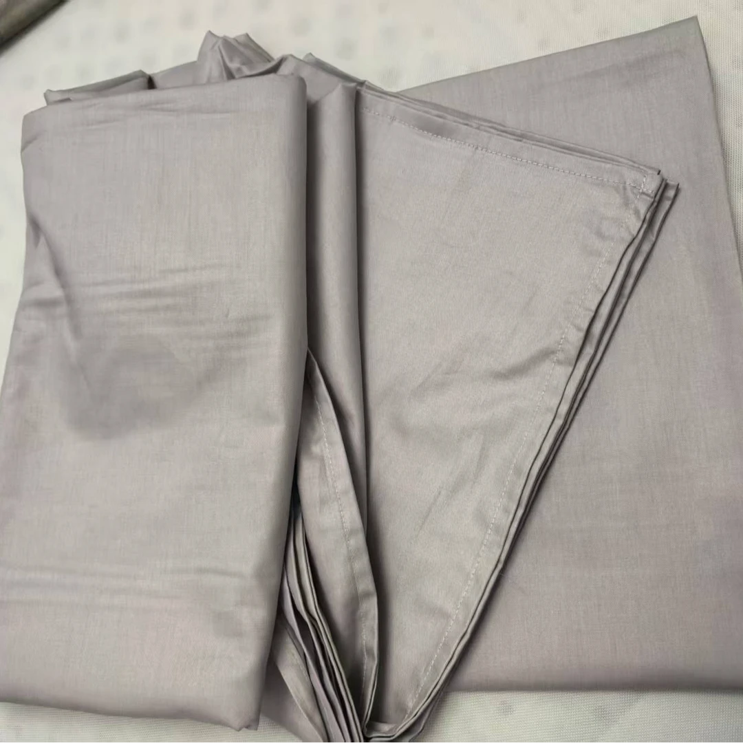 纯色全棉斜纹床单245*250cm