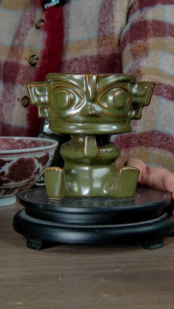 【闪购商品】摆件景韵堂茶叶末釉瓷器