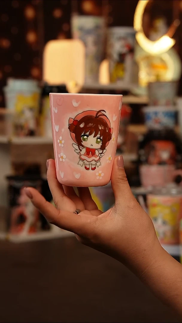 （玉泥）景德镇手工手绘文创陶瓷杯