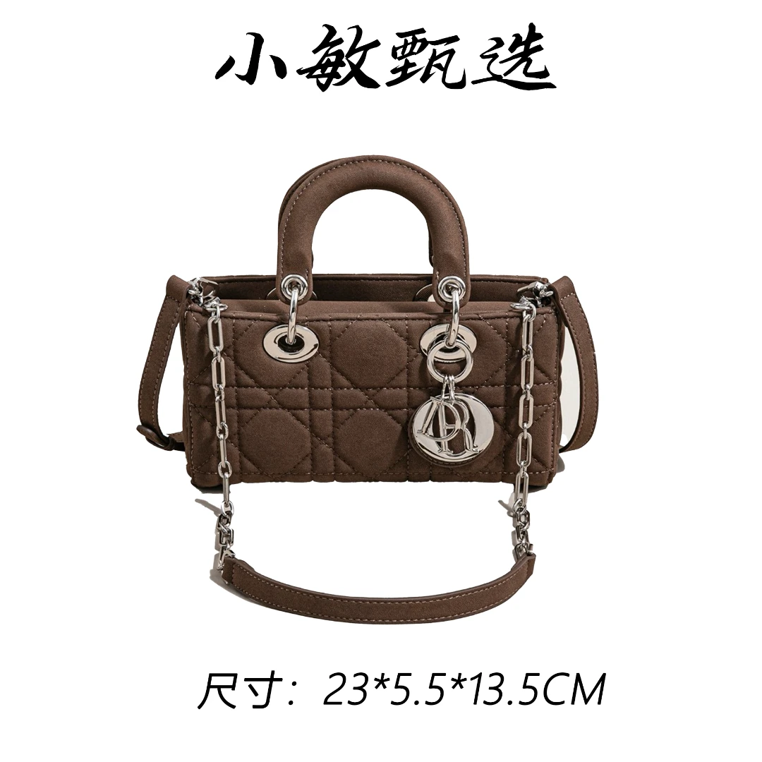 【小敏精选】渠道货SK-83256-可可棕夏季轻奢百搭时尚女包