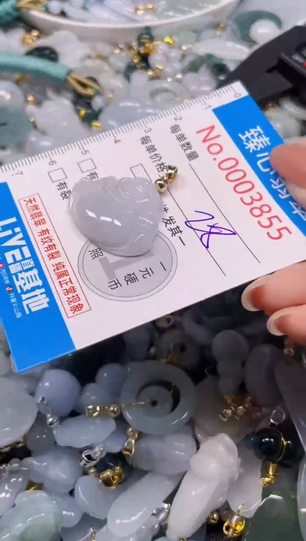 颈饰未镶嵌翡翠3855