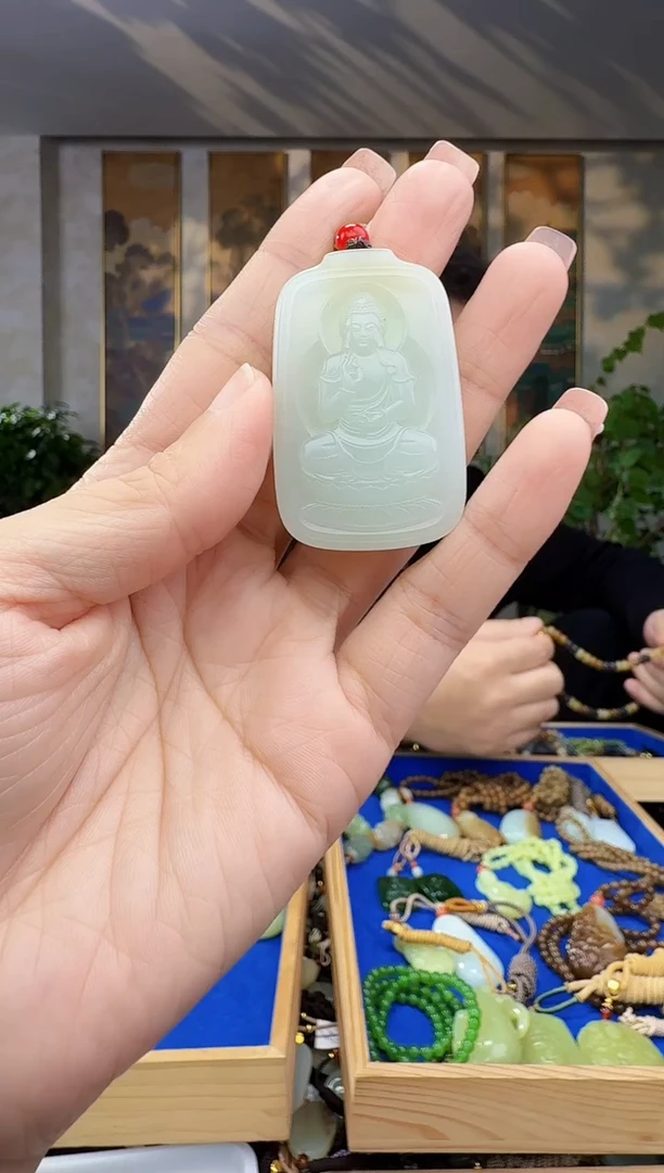 未镶嵌和田玉挂件拍一发一