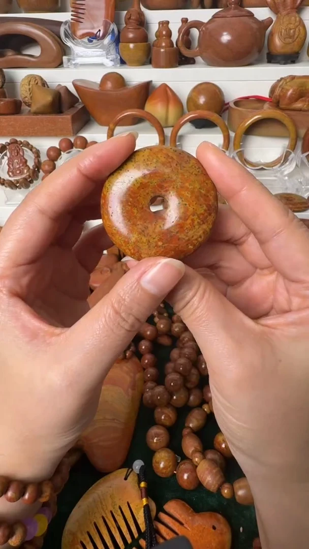 泗水砭石坊双11专场/砭石平安扣