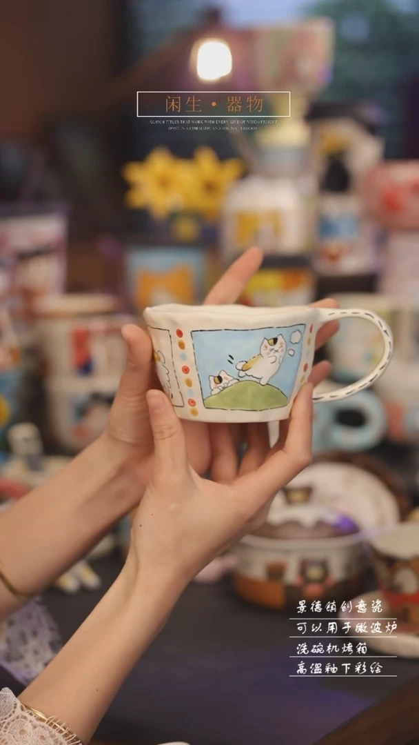 【闪购商品】景德镇可爱设计师款陶瓷