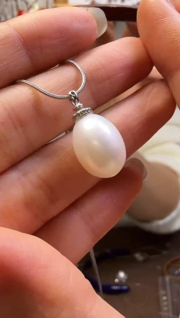 水晶摆件未镶嵌项链