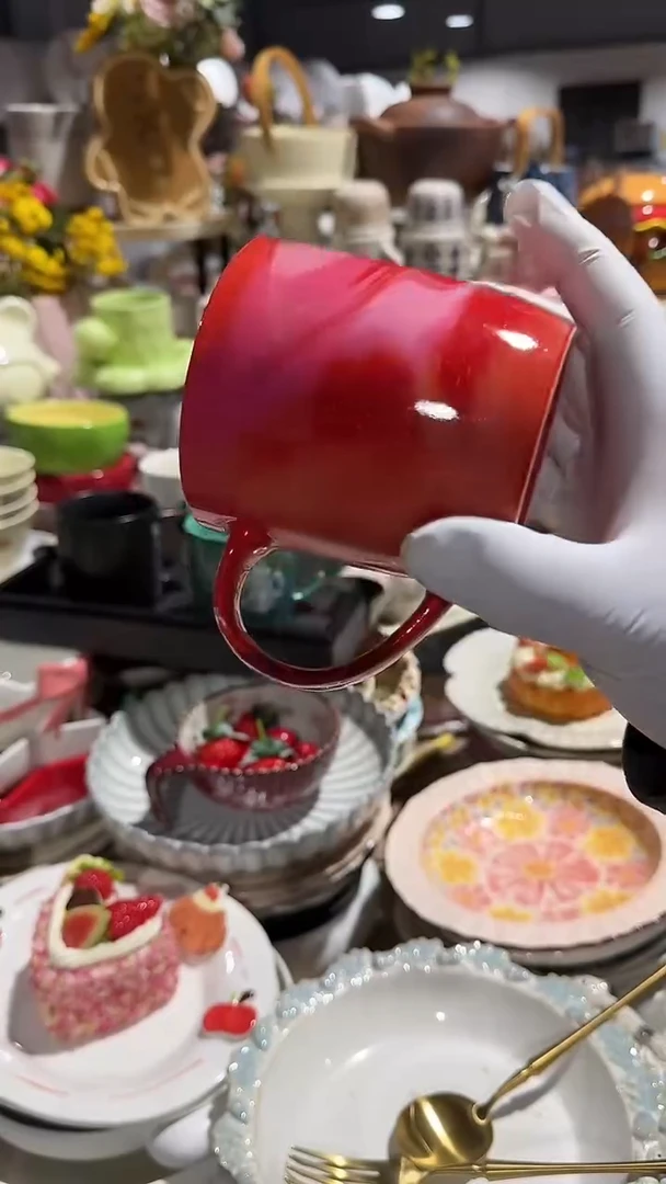 陶瓷星星杯子微瑕 凑满20元包邮