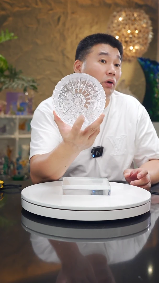 福利水晶烟灰缸摆件