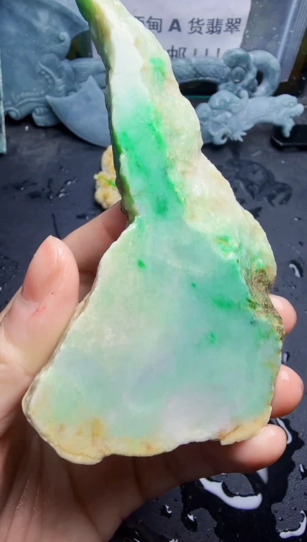 未镶嵌挂件翡翠天然翡翠051