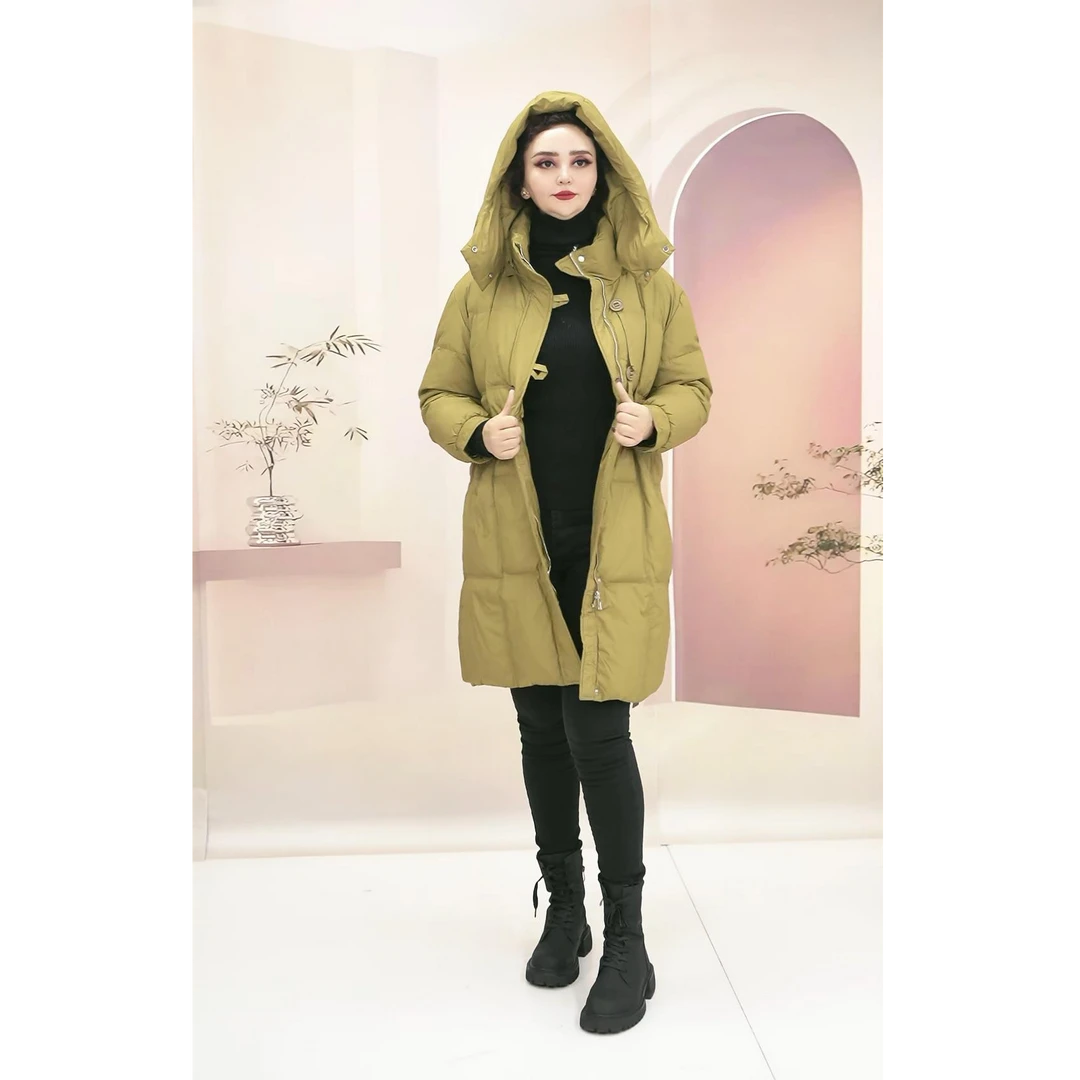 【UMIDA】新款连衣帽秋冬外套 （娜孜古丽推荐）