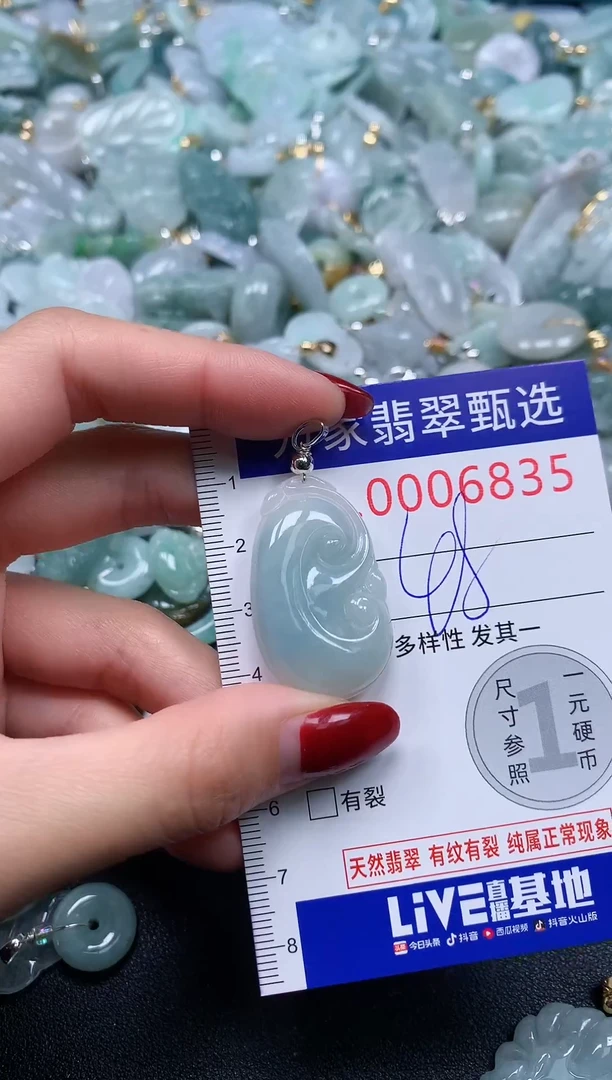 颈饰未镶嵌翡翠6835