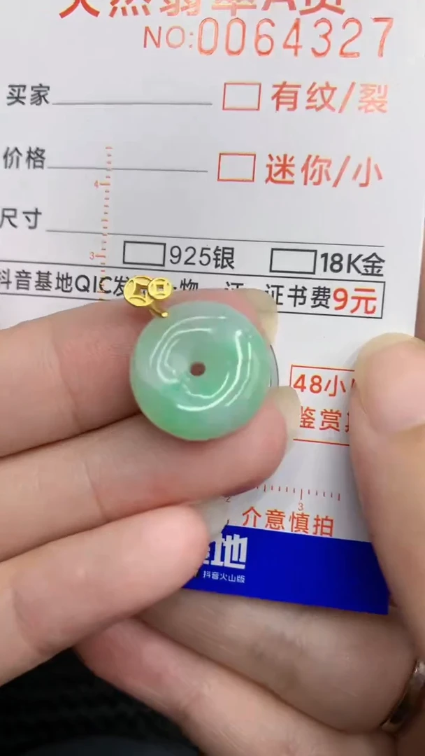 【闪购商品】翡翠颈饰银S925镶嵌            8