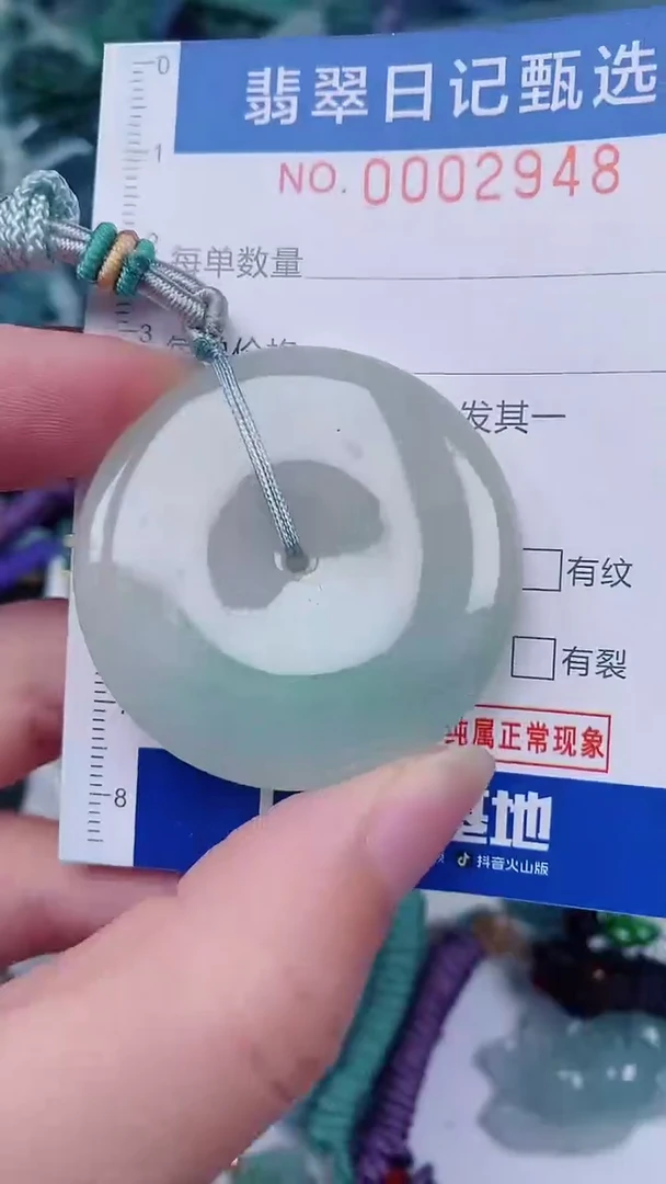 翡翠未镶嵌颈饰00002948
