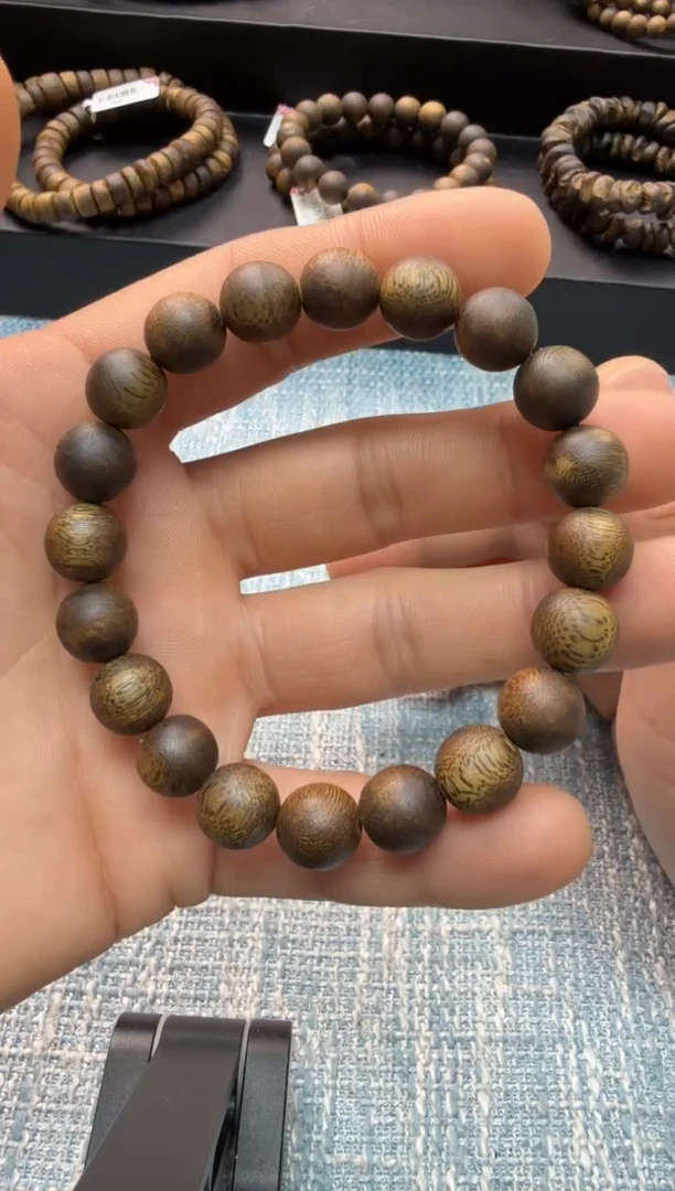 【闪购商品】沉香手串SP008尖峰岭沉香单圈