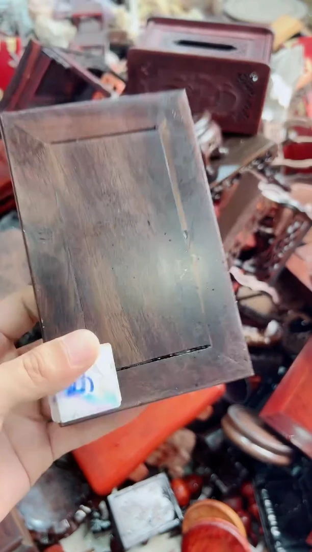 木64底座花架摆件处理