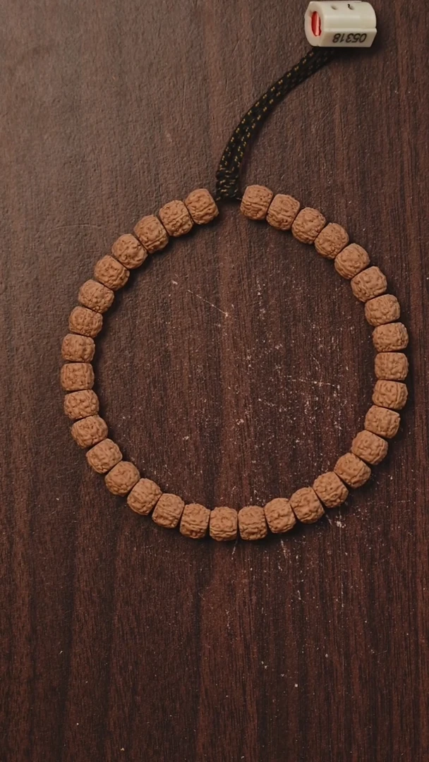 手串金刚菩提S24藏式黄点一代龙单圈