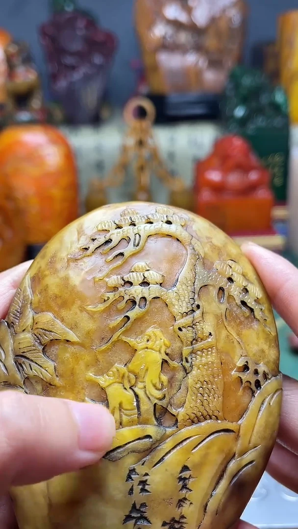 寿山石印石天然寿山石篆刻石料11