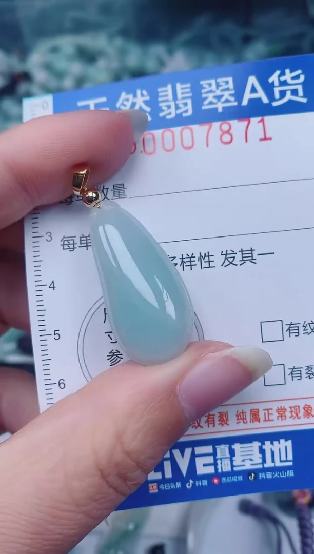 颈饰未镶嵌翡翠00007871