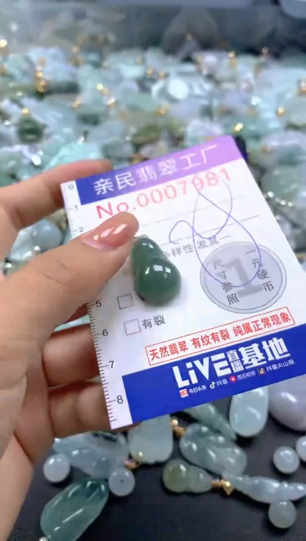 颈饰未镶嵌翡翠7981