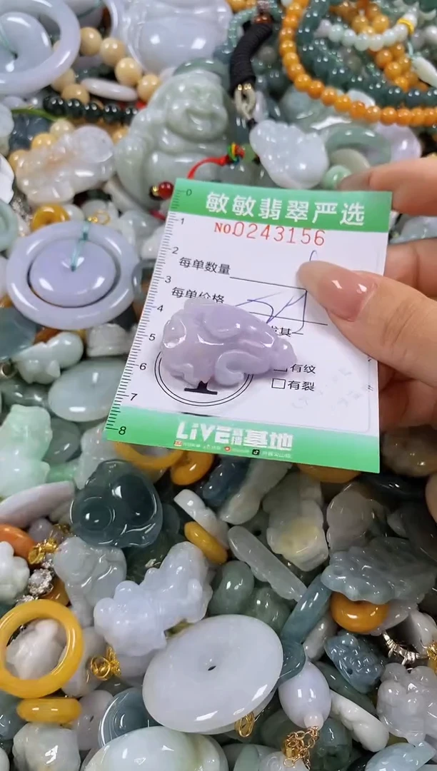 翡翠未镶嵌颈饰闪购0243156多样性发其一