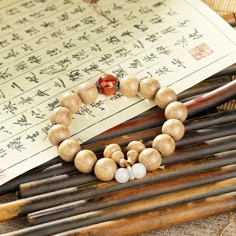 智慧木 1.2*15粒木串