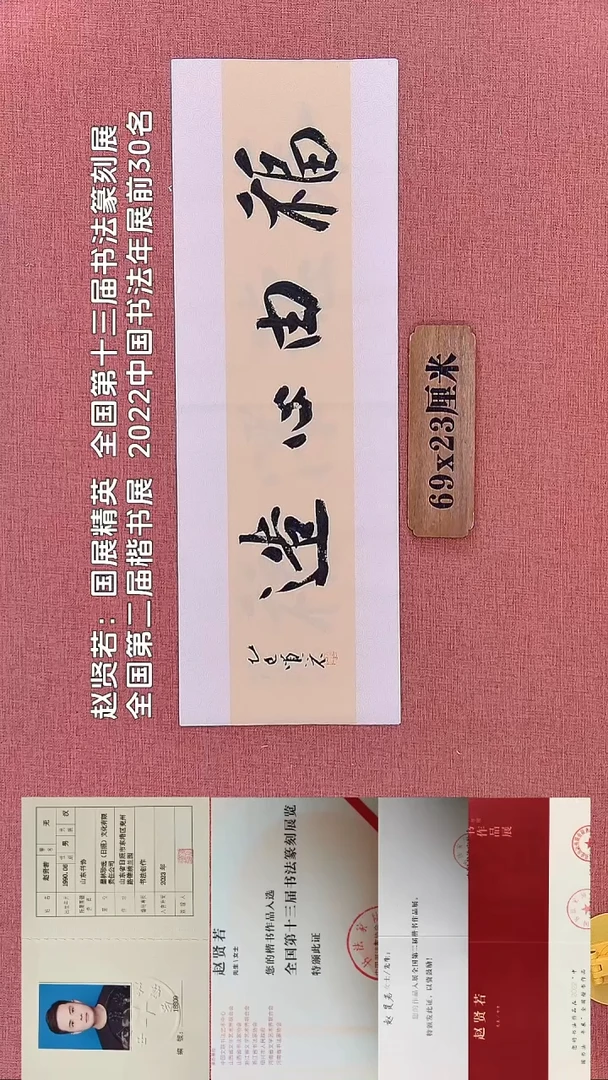 书法198         赵老师书法作品