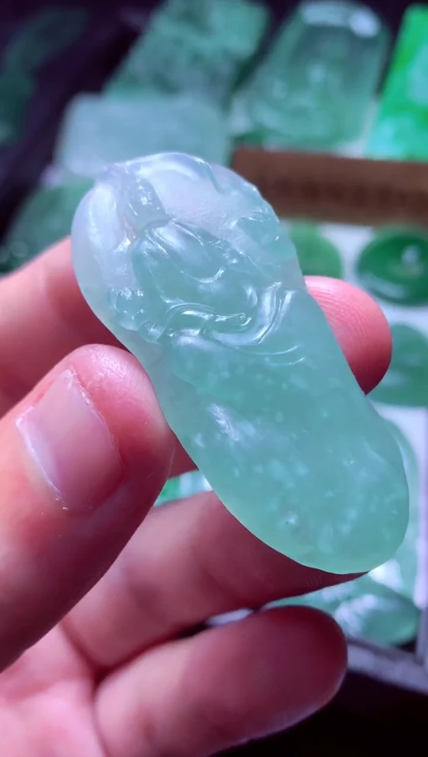 未镶嵌定制翡翠『****』天然翡翠A货 官方基地发货