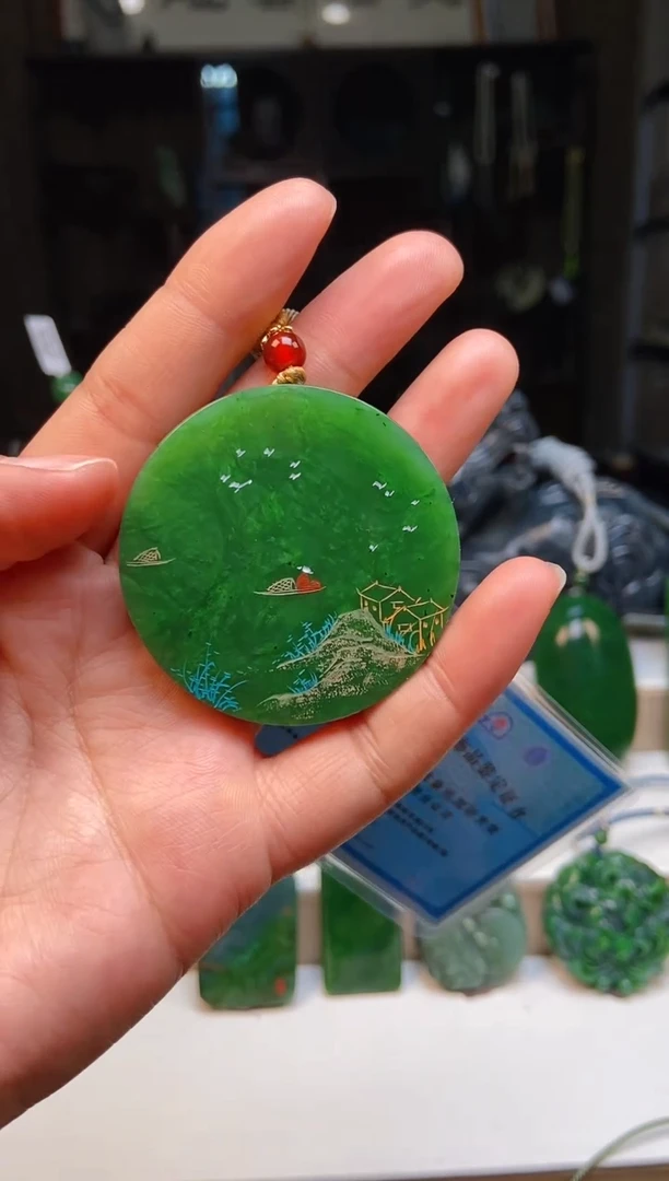 【闪购商品】和田玉挂件未镶嵌1