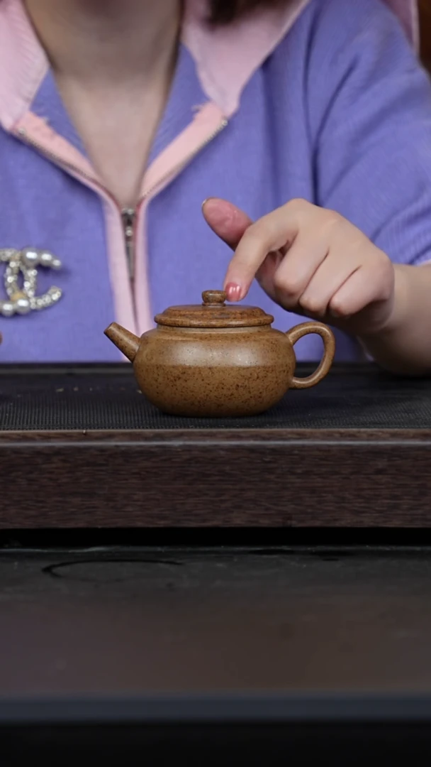 【闪购商品】紫砂茶壶荔枝木柴烧本山段巨轮