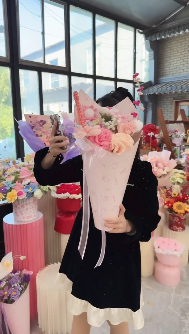 非遗手工定制花束，孤品清仓！！