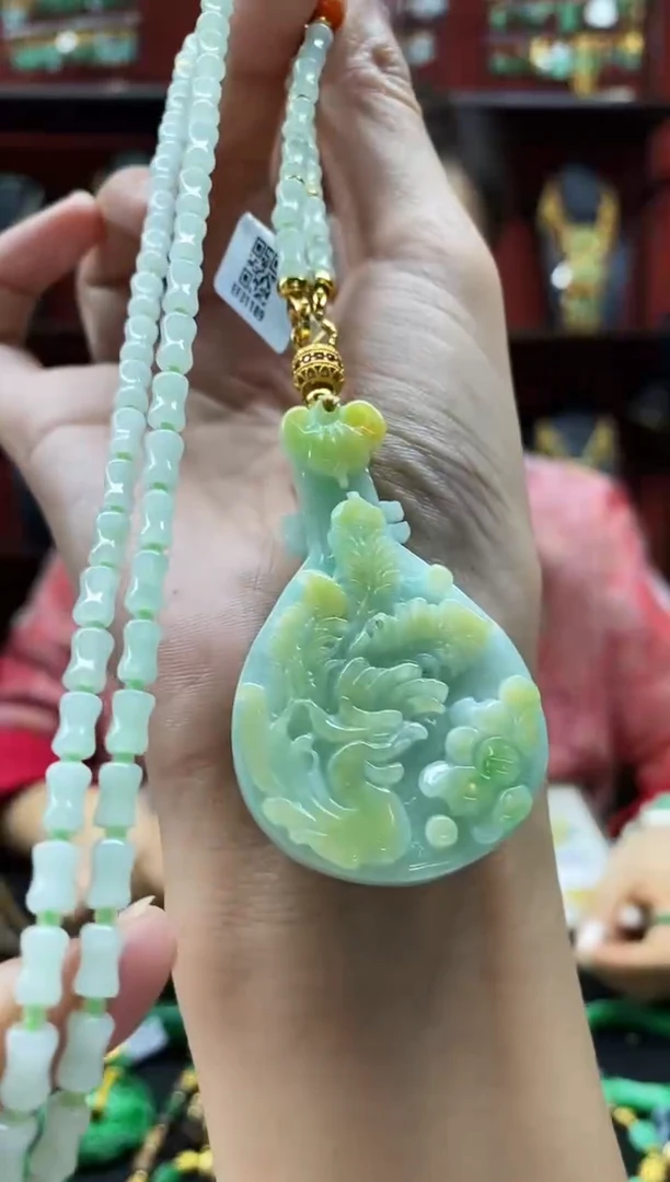 颈饰未镶嵌翡翠翡翠吊坠