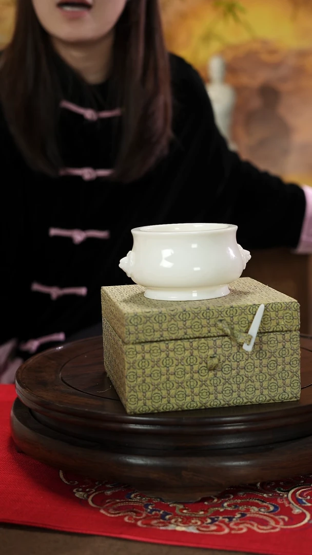 摆件陶勤****行陈明良作品香炉