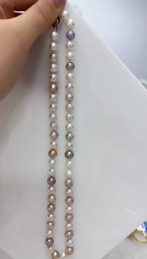 【闪购商品】淡水珍珠DA未镶嵌项链 V3403