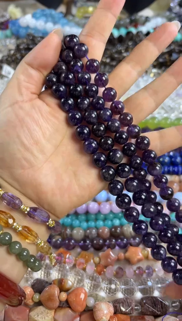 未镶嵌玛瑙/玉髓珠宝半成品卡10乌拉圭紫水