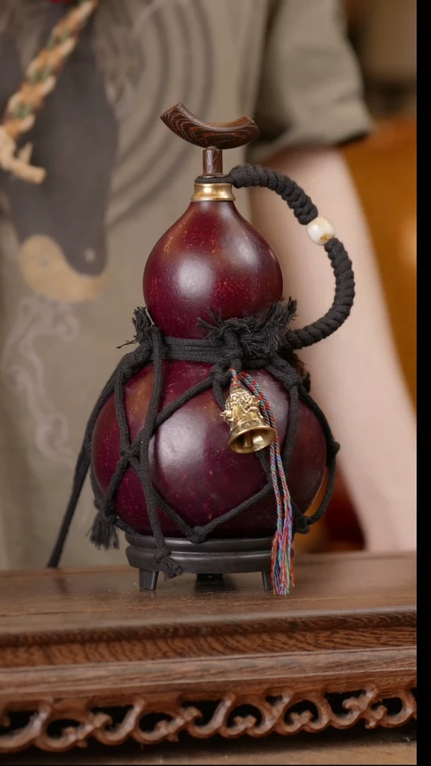 307号精品天然大漆酒葫芦一物一拍~