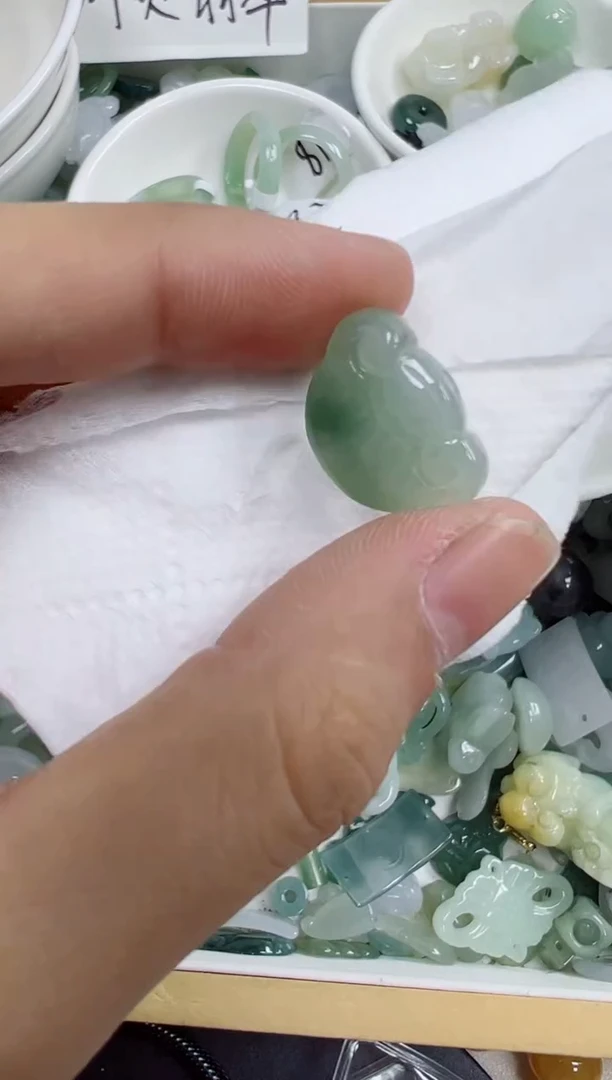 散珠翡翠462号链接，A货翡翠