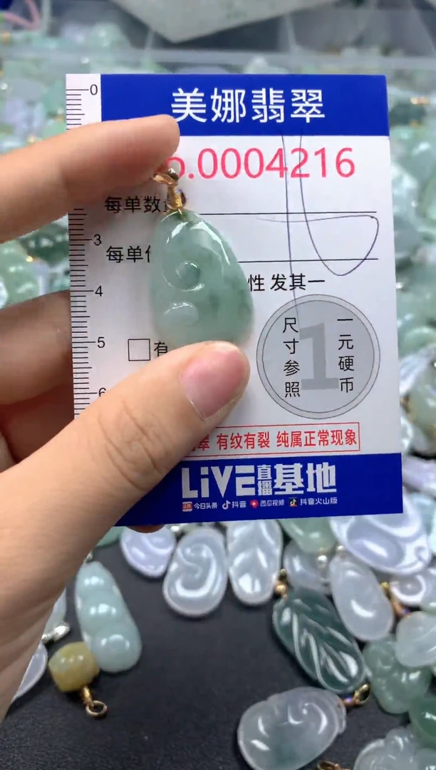 颈饰未镶嵌翡翠4216