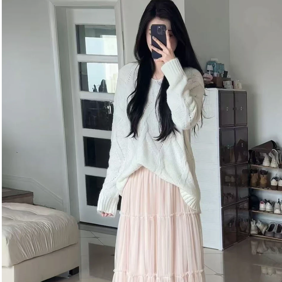 【高个子定制】V领温柔软糯毛衣