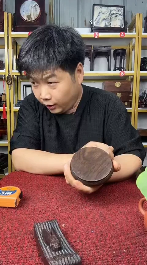 木9cm*2cm黑檀底座