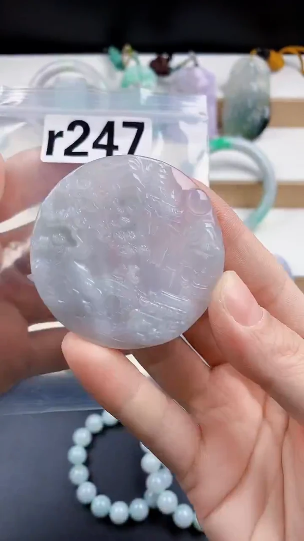 颈饰未镶嵌翡翠天然翡翠吊坠挂件