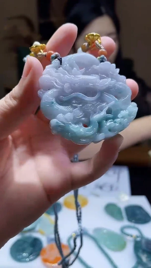 未镶嵌定制翡翠吊坠208