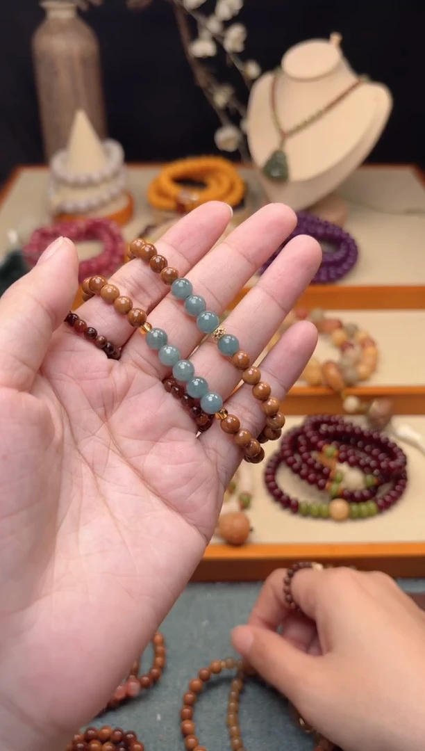 手串库克双圈 小蓝