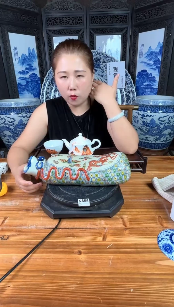 摆件景德镇陶瓷仿古摆件N665