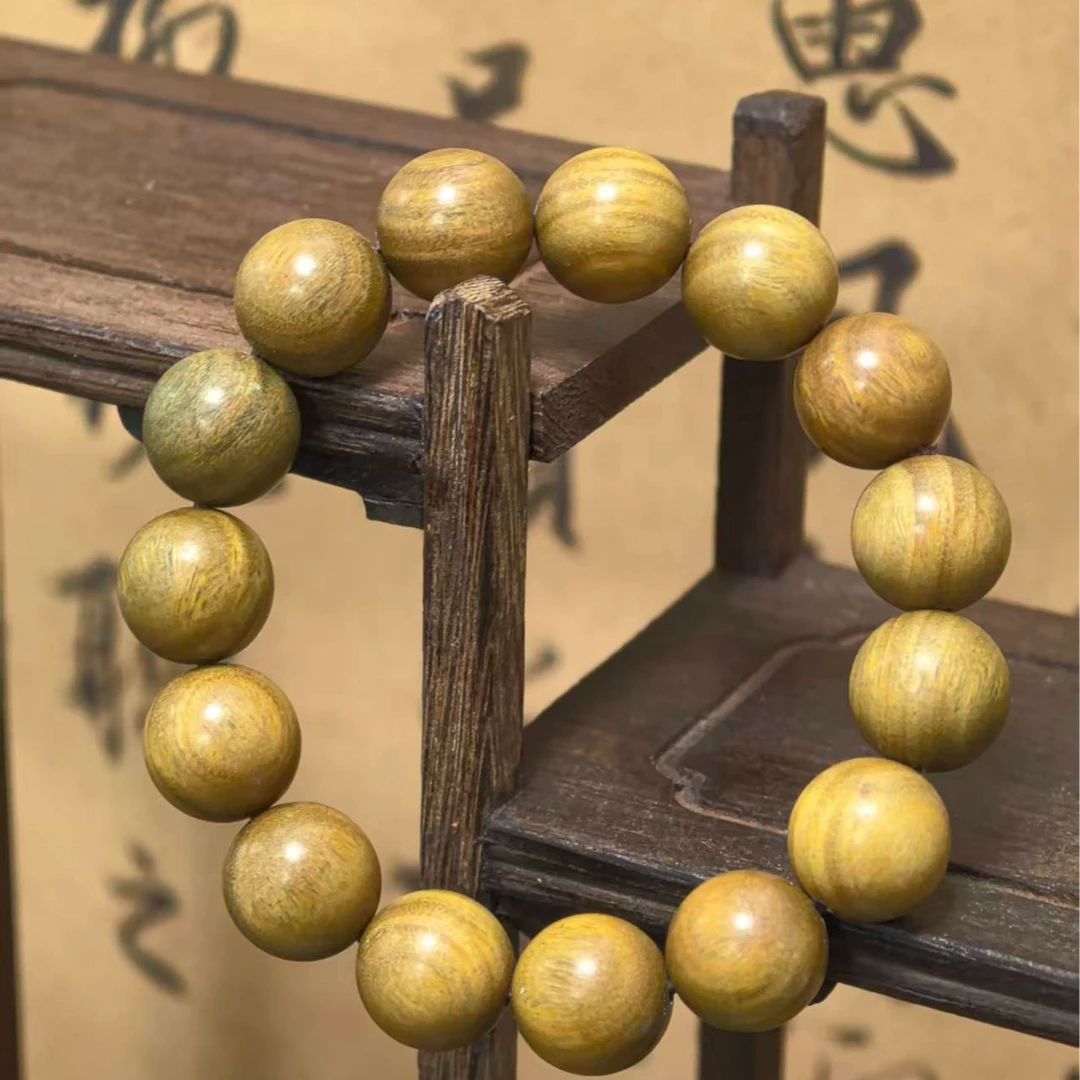 【绿檀】阿根廷绿檀沉水手串单圈1.5|2.0（花果香）