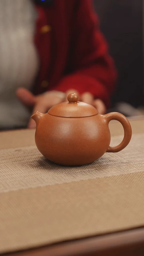 原矿老段泥西施紫砂壶8