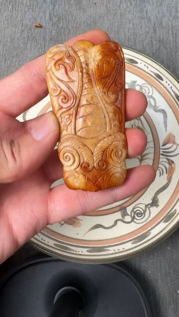 未镶嵌和田玉把件88888