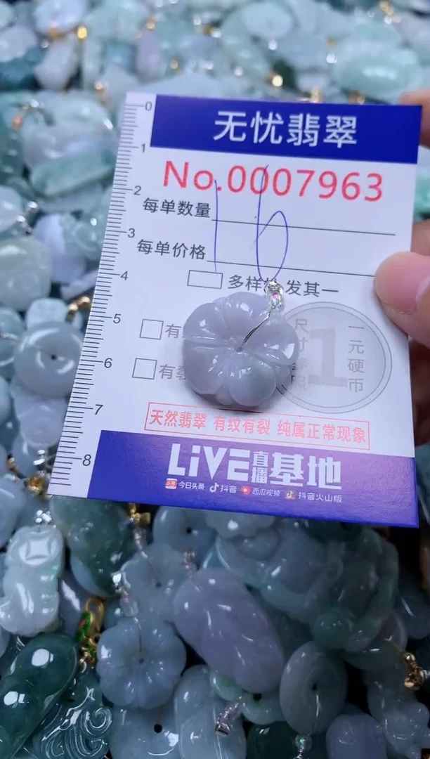 颈饰未镶嵌翡翠7963