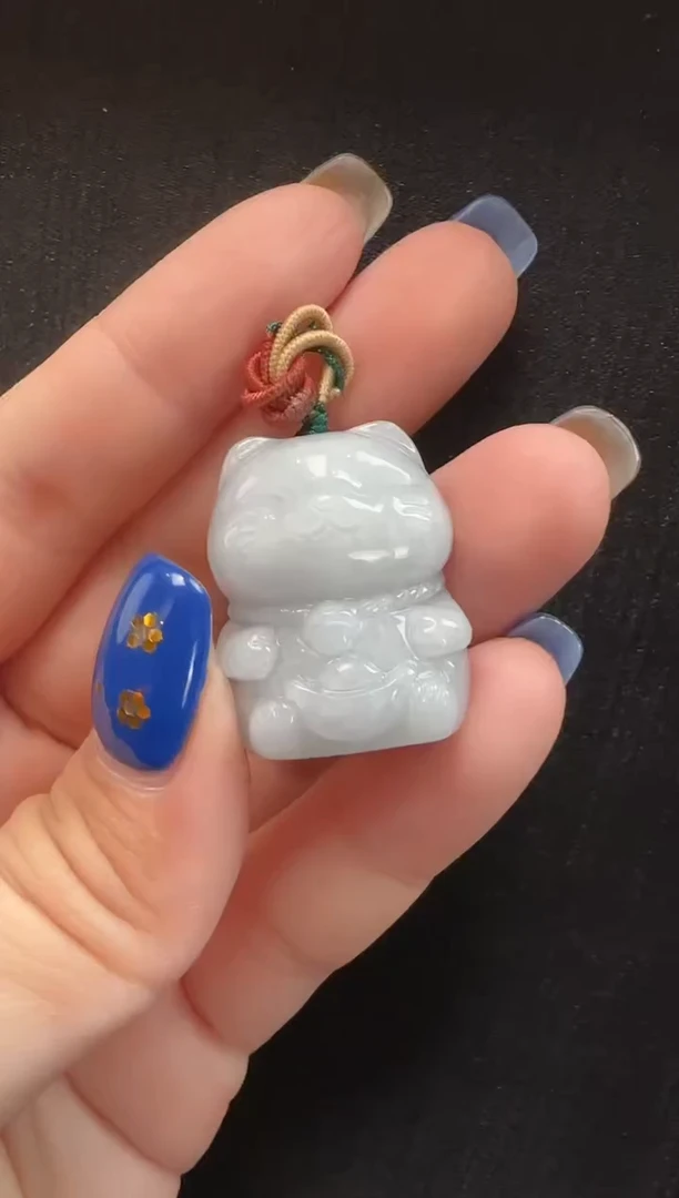 未镶嵌挂件翡翠937猫一个