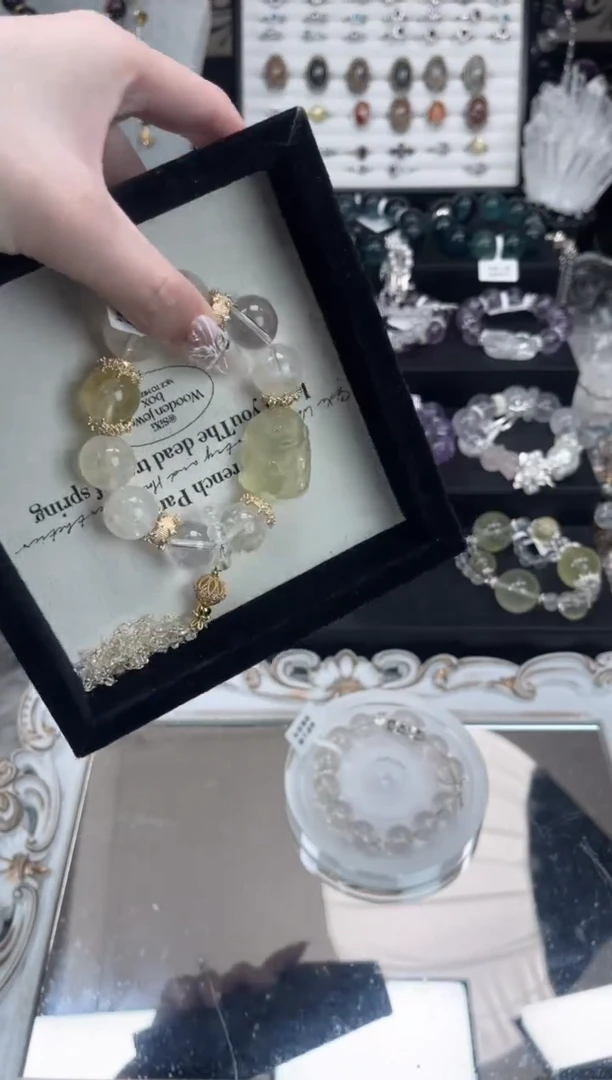 【闪购商品】水晶手链未镶嵌天然水晶 多样性发货