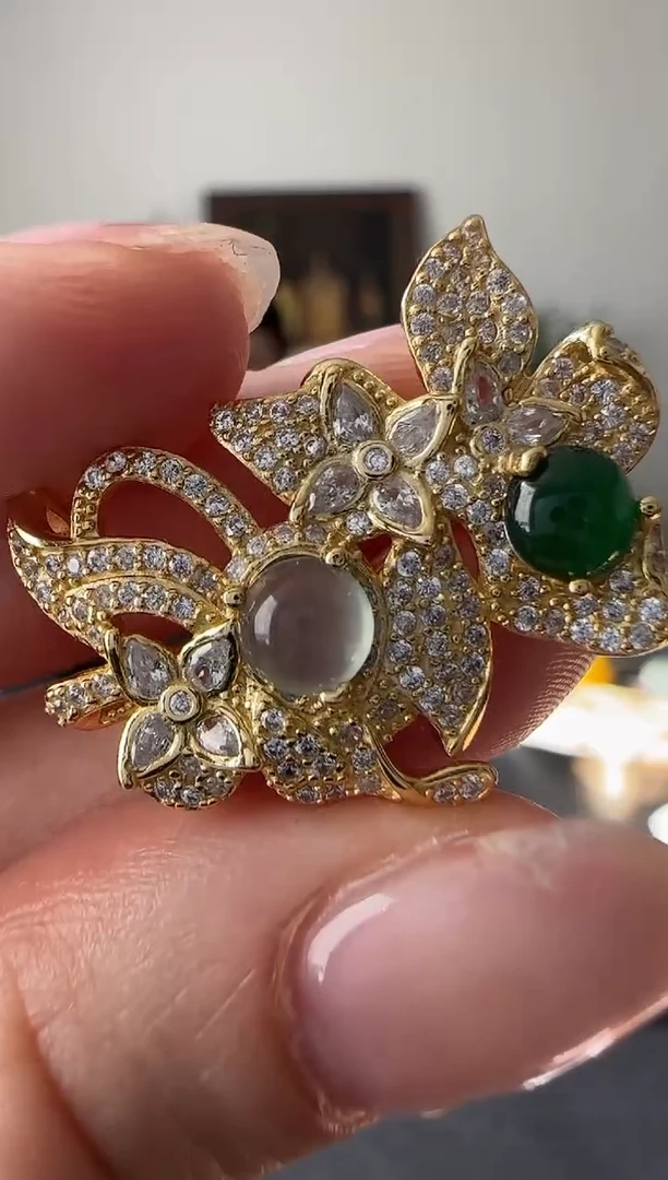 【闪购商品】翡翠吊坠(不含链)银S925镶嵌银镶