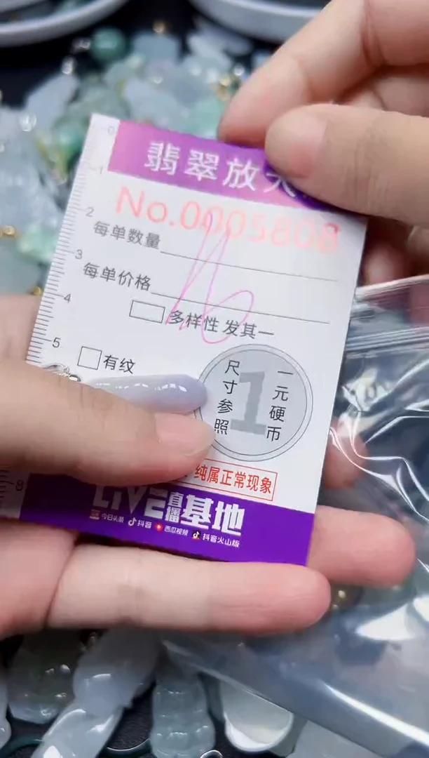 颈饰未镶嵌翡翠5808